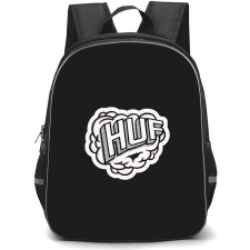 HUF Backpack StudentPack - HUF Logo Smoke Word Art