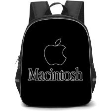 Apple Mac Backpack School Bag StudentPack - Macintosh Logo Icon Art