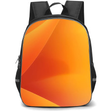 Apple Mac Backpack School Bag StudentPack - MacOS 13 Orange Wallpaper Art