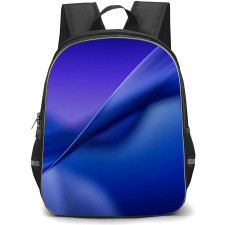 Apple Mac Backpack School Bag StudentPack - MacOS 26 Purple Wave Wallpaper Art