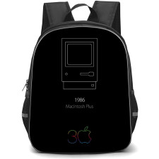 Apple Mac Backpack School Bag StudentPack - Macintosh Plus 1986 Poster Art