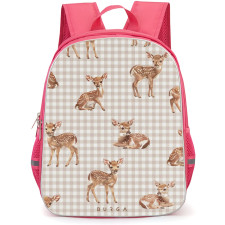 Burga Art Pattern Backpack StudentPack - Burga Bambi Pattern Art Poster