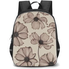 Burga Art Pattern Backpack StudentPack - Burga Barely Yours Foral Poster
