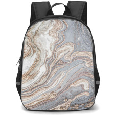 Burga Art Pattern Backpack StudentPack - Burga Gentle WindTrendy Poster