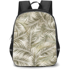 Burga Art Pattern Backpack StudentPack - Burga Happy PlacePalm Art Poster