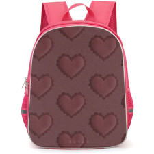 Burga Art Pattern Backpack StudentPack - Burga Loveholic Pattern Art Poster