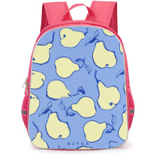 Burga Art Pattern Backpack StudentPack - Burga Pear Crush Pattern Art Poster