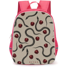 Burga Art Pattern Backpack StudentPack - Burga Sinful Art Poster