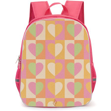 Burga Art Pattern Backpack StudentPack - Burga Summer Love Pattern Art Poster