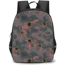 Burga Art Pattern Backpack StudentPack - Burga Volcanic Garden Art Poster