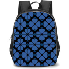 Kate Spade Backpack StudentPack - Kate Spade Blue Pattern Art Poster