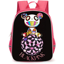 Takashi Murakami Backpack StudentPack - Takashi Murakami X BLACKPINK Pandakashi On Black Background