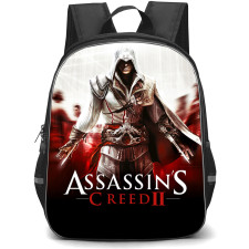 Assassins Creed Backpack School Bag StudentPack - Assassins Creed II Video Game 2009 Poster
