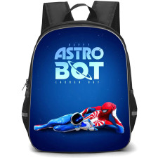 Astro Bot Backpack School Bag StudentPack - Astro Bot Happy Astro Bot Launch Day Poster