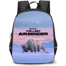 Avatar The Last Airbender Backpack School Bag StudentPack - Aang And Appa Petting Series Poster