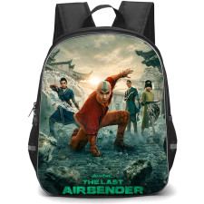 Avatar The Last Airbender Backpack School Bag StudentPack - Avatar The Last Airbender Characters Fighting Stance Series Poster