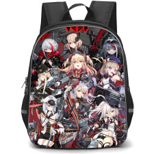 Azur Lane Backpack StudentPack - Azur Lane Iron Blood Team Anime Art Poster