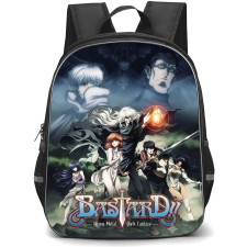 Bastard Heavy Metal Dark Fantasy Backpack School Bag StudentPack - Bastard Heavy Metal Dark Fantasy Characters Fierce Power Series Poster