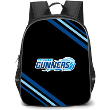 Oberwart Gunners Backpack School Bag StudentPack - Large Logo With Stripe