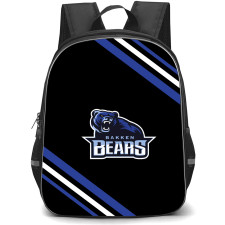 Bakken Bears Backpack School Bag StudentPack - Large Logo With Stripe