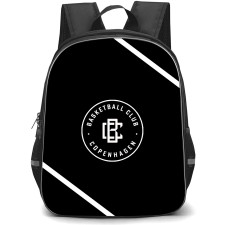Basketball Club Copenhagen Backpack School Bag StudentPack - Large Logo With Stripe