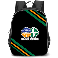Holbaek Stenhus Backpack School Bag StudentPack - Large Logo With Stripe