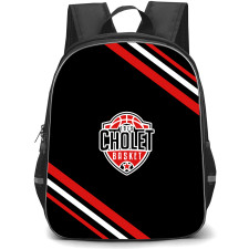 Cholet Basket Backpack School Bag StudentPack - Large Logo With Stripe
