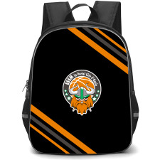 Etoile Sportive Saint-Michel Le Portel Cote d'Opale Backpack School Bag StudentPack - Large Logo With Stripe