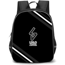 LDLC ASVEL Backpack School Bag StudentPack - Large Logo With Stripe