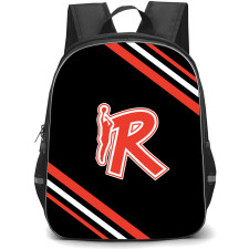Pallacanestro Reggiana Backpack School Bag StudentPack - Large Logo With Stripe