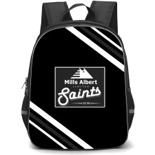 Wellington Saints Backpack School Bag StudentPack - Large Logo With Stripe