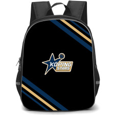 Koping Basket Backpack School Bag StudentPack - Koping Basket Large Logo With Stripe