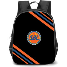 Swedish Basketball League Backpack School Bag StudentPack - Swedish Basketball League Large Logo With Stripe
