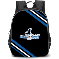 Kangoeroes Basket Mechelen Backpack School Bag StudentPack - Large Logo With Stripe