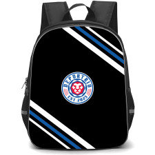 Deportrio Backpack School Bag StudentPack - Deportrio Large Logo With Stripe