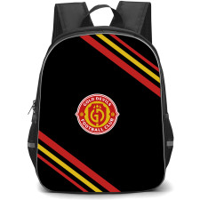 Gold Devils FC Backpack School Bag StudentPack - Gold Devils FC Large Logo With Stripe
