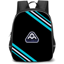 Any Means United Backpack School Bag StudentPack - Any Means United Large Logo With Stripe