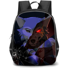 Beastars Legoshi Backpack StudentPack - Legoshi Cracked Glass Portrait