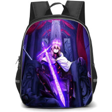 The Beginning After The End Arthur Leywin Backpack StudentPack - Arthur Leywin Sitting On Throne Anime Art Poster