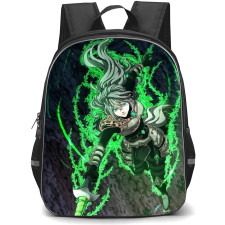 The Beginning After The End Tessia Eralith Backpack StudentPack - Tessia Eralith Flying Through The Air With Green Leaves On Her Arms