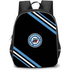 Houston Rig Hands Backpack School Bag StudentPack - Houston Rig Hands Large Logo With Stripe