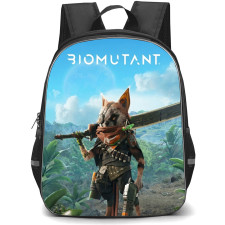 Biomutant Backpack School Bag StudentPack - Biomutant Game Cover Art