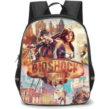 Bioshock Infinite Backpack School Bag StudentPack - Bioshock Infinite War Above the Clouds Poster