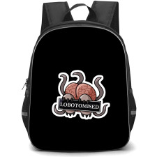 Baldur's Gate Backpack School Bag StudentPack - Baldur's Gate Lobotomised Sticker