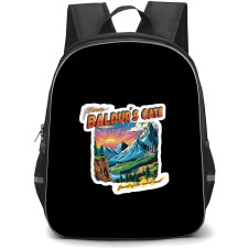 Baldur's Gate Backpack School Bag StudentPack - Baldur's Gate Tourism Game Sticker