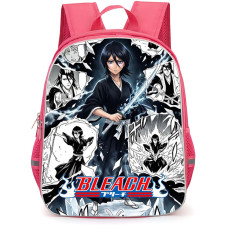 Bleach Rukia Kuchiki Backpack School Bag StudentPack - Rukia Kuchiki Manga Lightning Poster