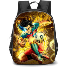 Blue Lock Meguru Bachira Backpack StudentPack - Meguru Bachira On Fire Poster