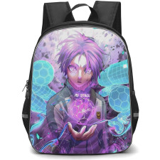 Blue Lock Reo Mikage Backpack StudentPack - Reo Mikage Cyberpunk Anime Art Poster