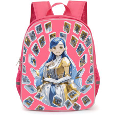 Ascendance Of A Bookworm Myne Backpack School Bag StudentPack - Myne Smiling Book Portrait Sticker
