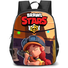 Brawl Stars Jessie Backpack StudentPack - Brawl Stars Jessie Standing 3D Art Poster